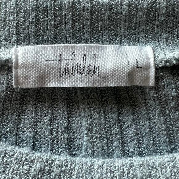 Talulah Woman’s Dusty Blue Oversized Long Sleeve Pullover Top- Size L - Picture 7 of 9